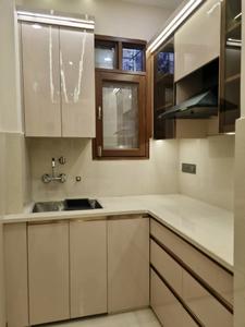 Kitchen Image of 568 Sq.ft 2 BHK Apartment / Flat for rent in Dwarka Mor New Delhi for Rs. 18000