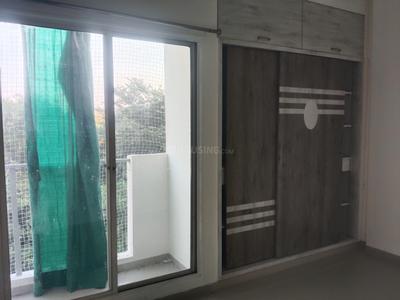 Bedroom Image of 1000 Sq.ft 2 BHK Apartment / Flat for rent in Kalp Nishang, New Gotri Vadodara for Rs. 16000