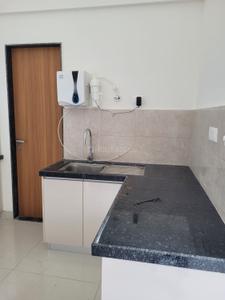 Kitchen Image of 1064 Sq.ft 3 BHK Apartment / Flat for rent in Geras Planet Of Joy, Upper Kharadi Pune for Rs. 50000