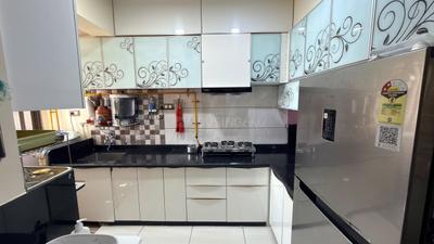 Kitchen Image of 1100 Sq.ft 2 BHK Apartment / Flat for sale in Maruti Shubh Vastu Heights, Jagatpur Ahmedabad for Rs. 6500000
