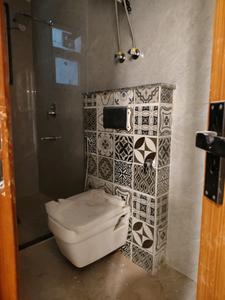 Common Bathroom Image of 1200 Sq.ft 3 BHK Builder Floor for rent in Rajpur New Delhi for Rs. 28000