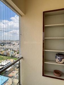 Balcony Image of 2129 Sq.ft 3 BHK Apartment / Flat for rent in RJ Lake Gardenia, K R Puram Bengaluru for Rs. 115000
