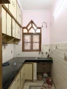 Kitchen Image of 645 Sq.ft 2 BHK Builder Floor for rent in Rohini Builder Floors, Sector 24 Rohini New Delhi for Rs. 17000