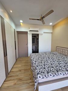 Bedroom Image of 665 Sq.ft 1 BHK Apartment / Flat for rent in Parth Lakeview, Dighe Thane for Rs. 45000