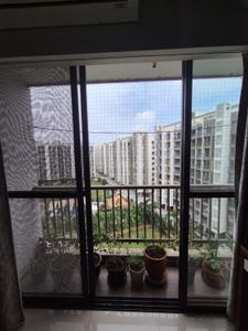 Balcony Image of 2200 Sq.ft 3 BHK Apartment / Flat for rent in Darshanam Central Park, Sayajiganj Vadodara for Rs. 55000