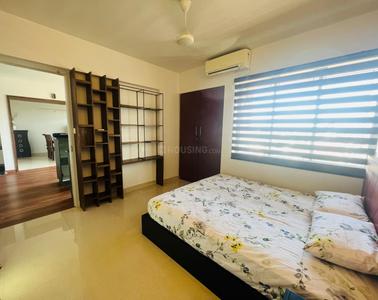 Bedroom Image of 1500 Sq.ft 3 BHK Apartment / Flat for rent in Crescent Aster, East Hill Kozhikode for Rs. 40000