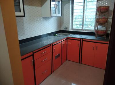 Kitchen Image of 835 Sq.ft 2 BHK Builder Floor for rent in Pancha Sayar Kolkata for Rs. 13000