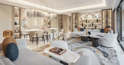 Hall Image of 2458 Sq.ft 3 BHK Apartment / Flat for sale in Lodha Massimo, Baner Pune for Rs. 43500000