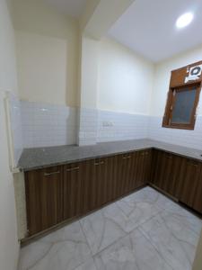 Kitchen Image of 520 Sq.ft 1 RK Builder Floor for rent in Freedom Fighters Enclave New Delhi for Rs. 9650