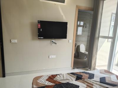 Bedroom Image of 1500 Sq.ft 1 BHK Builder Floor for rent in Sector 38 Gurgaon for Rs. 38000