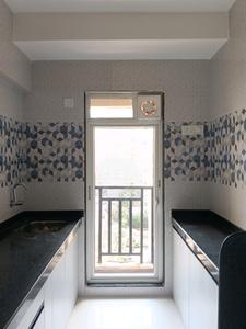 Kitchen Image of 450 Sq.ft 1 BHK Apartment / Flat for rent in Puraniks City Phase 1, Kasarvadavali Thane for Rs. 19999