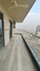 Balcony Image of 2040 Sq.ft 3 BHK Apartment / Flat for rent in M3M Heights, Sector 65 Gurgaon for Rs. 85000