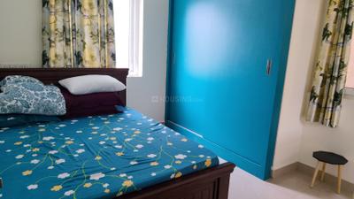 Bedroom Image of 600 Sq.ft 1 BHK Apartment / Flat for rent in Kondapur Hyderabad for Rs. 25000