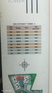 Balcony Image of 1510 Sq.ft 3 BHK Apartment / Flat for sale in Bellandur Bengaluru for Rs. 13000000