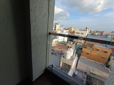 Balcony Image of 750 Sq.ft 1 BHK Apartment / Flat for rent in Koramangala Bengaluru for Rs. 35000