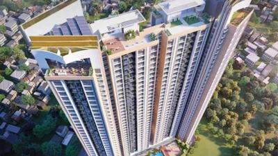 Image of 933 Sq.ft 2 BHK Apartment / Flat for sale in Treesourus, Malad West, Mumbai for Rs. 22300000