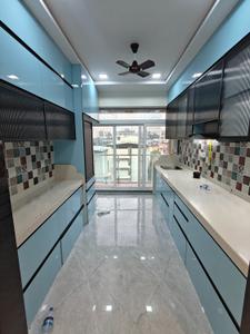 Kitchen Image of 2200 Sq.ft 3 BHK Apartment / Flat for rent in Experio Platinum Elysium, Nerul Navi Mumbai for Rs. 90000