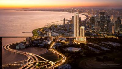Building Image of 2550 Sq.ft 4 BHK Apartment / Flat for sale in Godrej Trilogy Seaturf, Worli Mumbai for Rs. 252000000