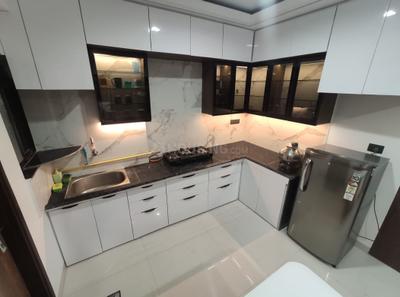 Kitchen Image of 1200 Sq.ft 2 BHK Apartment / Flat for rent in Mirchandani Shalimar Palms, Greater Brajeshwari Indore for Rs. 25000
