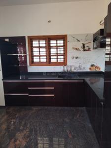 Kitchen Image of 2400 Sq.ft 3 BHK Builder Floor for rent in Vijayanagar Mysore for Rs. 35000