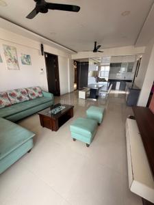 Living Room Image of 1500 Sq.ft 3 BHK Apartment / Flat for rent in Pristine Prolife, Wakad Pune for Rs. 49500