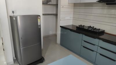 Kitchen Image of 2000 Sq.ft 3 BHK Apartment / Flat for rent in Tulsi Shyam Saanvi, Chandkheda Ahmedabad for Rs. 42000