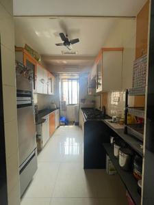 Kitchen Image of 950 Sq.ft 2 BHK Apartment / Flat for rent in Lake Home Complex, Andheri East Mumbai for Rs. 83000