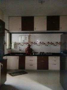 Kitchen Image of 2160 Sq.ft 3 BHK Apartment / Flat for sale in Samved Green Valley, Sargasan Gandhinagar for Rs. 13000000