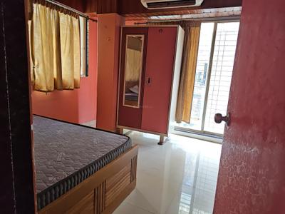 Bedroom Image of 660 Sq.ft 1 BHK Apartment / Flat for rent in Dudhe Sai Saukhya, Ulwe Navi Mumbai for Rs. 26000