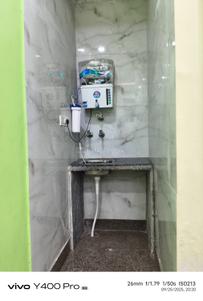 Kitchen Image of 350 Sq.ft 1 RK Builder Floor for rent in Patel Nagar New Delhi for Rs. 15500