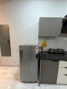 Kitchen Image of 500 Sq.ft 1 BHK Apartment / Flat for rent in Scheme No 114 Indore for Rs. 16500