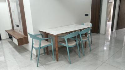 Living Room Image of 2429 Sq.ft 3 BHK Apartment / Flat for rent in Vandematram Sky 100, Thaltej Ahmedabad for Rs. 55000
