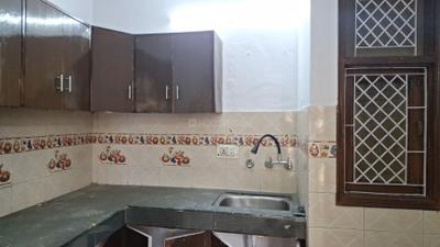 Kitchen Image of 460 Sq.ft 2 BHK Builder Floor for sale in Burari New Delhi for Rs. 1800000