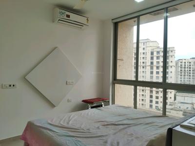 Bedroom Image of 663 Sq.ft 1 BHK Apartment / Flat for rent in Hiranandani Estate Thane for Rs. 33000