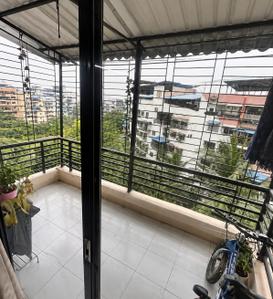 Balcony Image of 600 Sq.ft 1 BHK Apartment / Flat for sale in CIDCO Spaghetti, Kharghar Navi Mumbai for Rs. 8500000