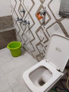 Bathroom Image of 498 Sq.ft 2 BHK Builder Floor for rent in Bhagwati Balaji Enclave, Chandsar Basti Bathinda for Rs. 12500