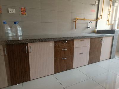Kitchen Image of 850 Sq.ft 1 BHK Apartment / Flat for rent in Surya Kiran Aakash Homes, Ujala Circle Ahmedabad for Rs. 15500