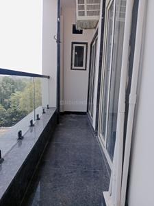 Balcony Image of 600 Sq.ft 1 RK Independent House for rent in Sector 17 Gurgaon for Rs. 21600