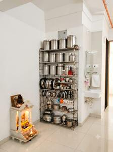 Kitchen Image of 795 Sq.ft 2 BHK Apartment / Flat for sale in Jaikumar Parksyde Nest, Panchavati Nashik for Rs. 5300000