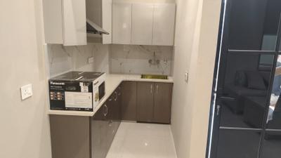 Kitchen Image of 1500 Sq.ft 1 BHK Builder Floor for rent in Sector 38 Gurgaon for Rs. 38000