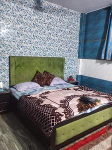 Bedroom Image of 500 Sq.ft 1 BHK Independent House for rent in Baprola New Delhi for Rs. 10000