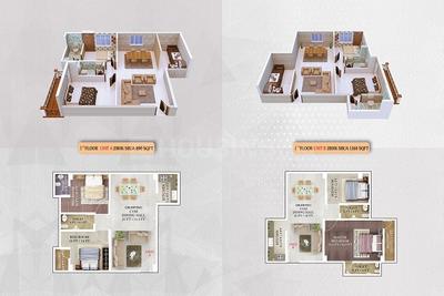 Image of 1156 Sq.ft 3 BHK Apartment / Flat for sale in Ganeshguri, Guwahati for Rs. 8700000