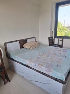 Bedroom Image of 1000 Sq.ft 2 BHK Apartment / Flat for rent in Statista Apaar Pride Homes, Ujala Circle Ahmedabad for Rs. 20999