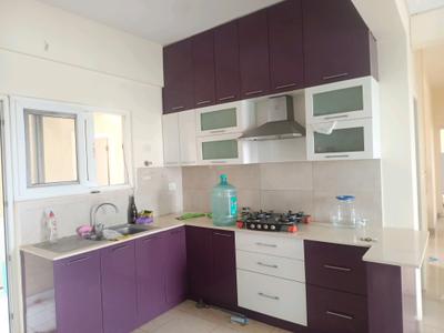 Kitchen Image of 2000 Sq.ft 3 BHK Apartment / Flat for rent in G Corp The Icon, Thanisandra Bengaluru for Rs. 58000