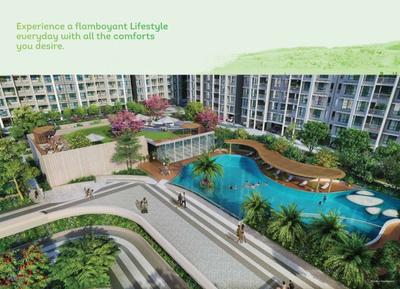 Balcony Image of 1275 Sq.ft 3 BHK Apartment / Flat for sale in Dosti Greenscapes Phase 2, Hadapsar Pune for Rs. 11000000