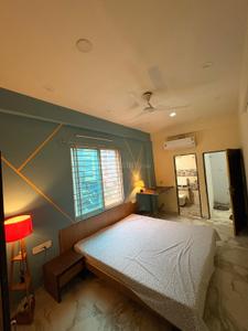 Bedroom Image of 250 Sq.ft 1 RK Apartment / Flat for rent in Mahalakshmi Nagar Indore for Rs. 9999