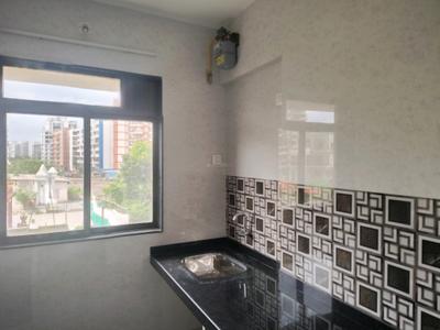 Kitchen Image of 530 Sq.ft 1 BHK Apartment / Flat for rent in Vijay Nagari Apartments, Thane West Thane for Rs. 20000