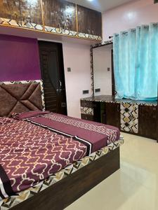 Bedroom Image of 1800 Sq.ft 3 BHK Duplex for rent in Aaditva Society Row House, Bhosari Pune for Rs. 32000