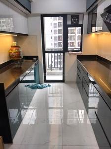 Kitchen Image of 1250 Sq.ft 3 BHK Apartment / Flat for rent in Runwal Gardens Phase I, Dombivli East Thane for Rs. 26000