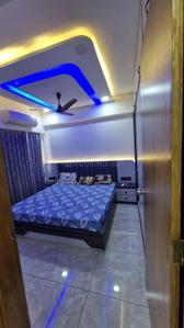 Bedroom Image of 1500 Sq.ft 3 BHK Apartment / Flat for rent in Ashwamegh Lifestyle, Sargasan Gandhinagar for Rs. 40000